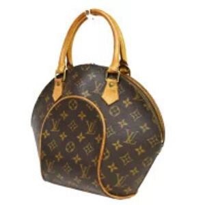 Louis Vuitton Ellipse Handbag Monogram Leather